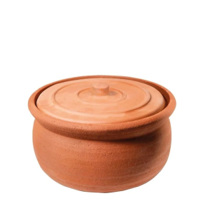Naturel Sırsız Kapaklı Güveç Ø21 cm