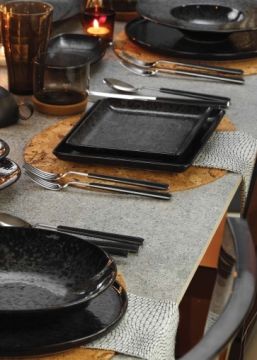 Kütahya Porselen Magnetite Çukur Tabak 19 cm