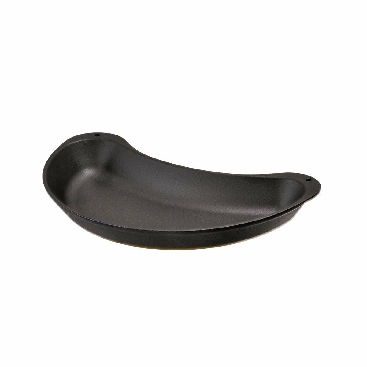 Lava Döküm Böbrek Formlu Fajita Tabağı 10x20 cm