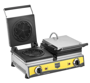 Remta Waffle Makinesi İkili Yonca Q:16 CM - W13