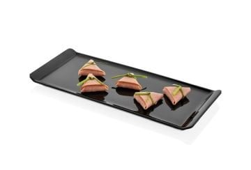 Külsan Servis Tabak Siyah 38 x 16 cm