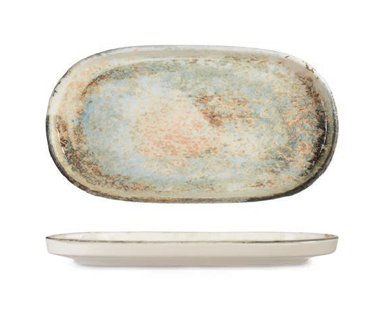 Rinart Porselen Obvara Toledo Oval Tabak Derin 16x8,5 cm