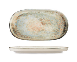 Rinart Porselen Obvara Toledo Oval Tabak Derin 16x8,5 cm