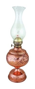 Bakır Ayaklı Gaz Lambası