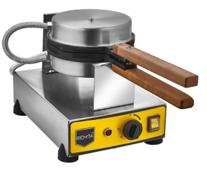 Remta Waffle Makinesi Çevirmeli Bubble - W32