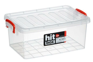 Bora Plastik Hit Box Gıdaya Uygun Kapaklı Saklama Kabı 3,2 lt