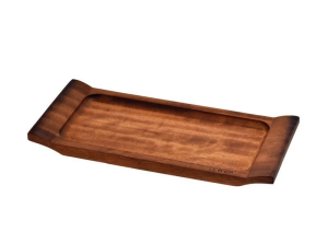 Lava Ahşap Servis Tepsisi 14x30 cm
