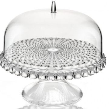 Guzzini Tiffany Şeffaf Ayaklı Kek Standı