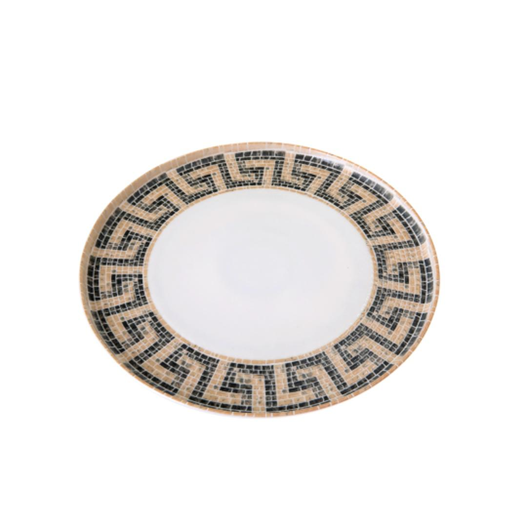 Jumbo Porselen Leon Düz Tabak 20 cm