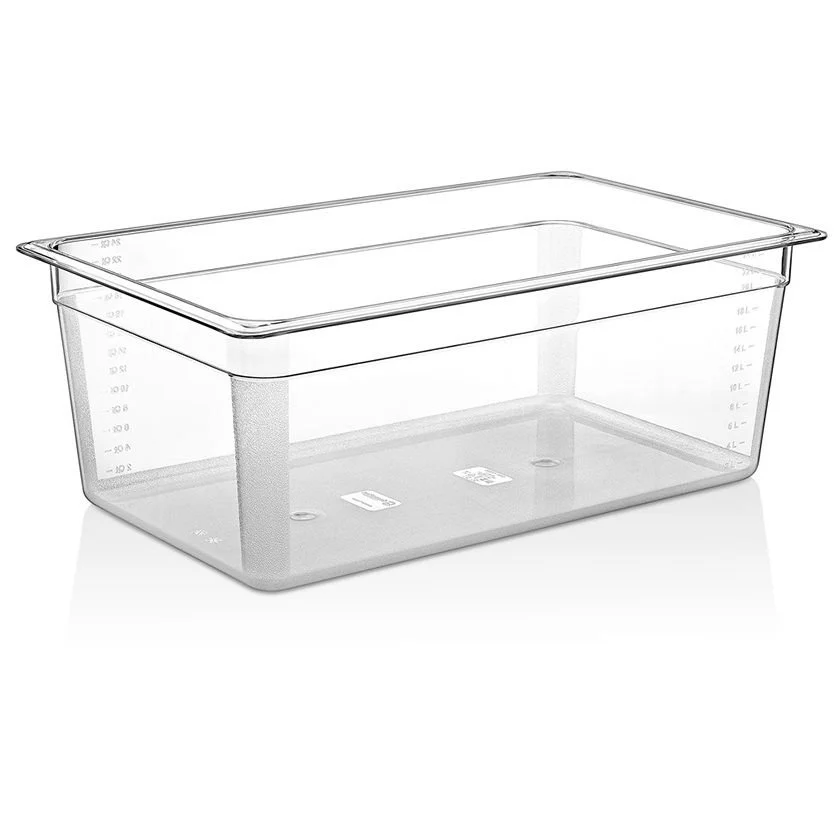 Gastroplast Saydam Gastronom Küvetler 1/1 25,6 lt