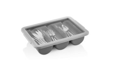 Gastroplast Kaşıklık Kapağı 3 Bölmeli Şeffaf