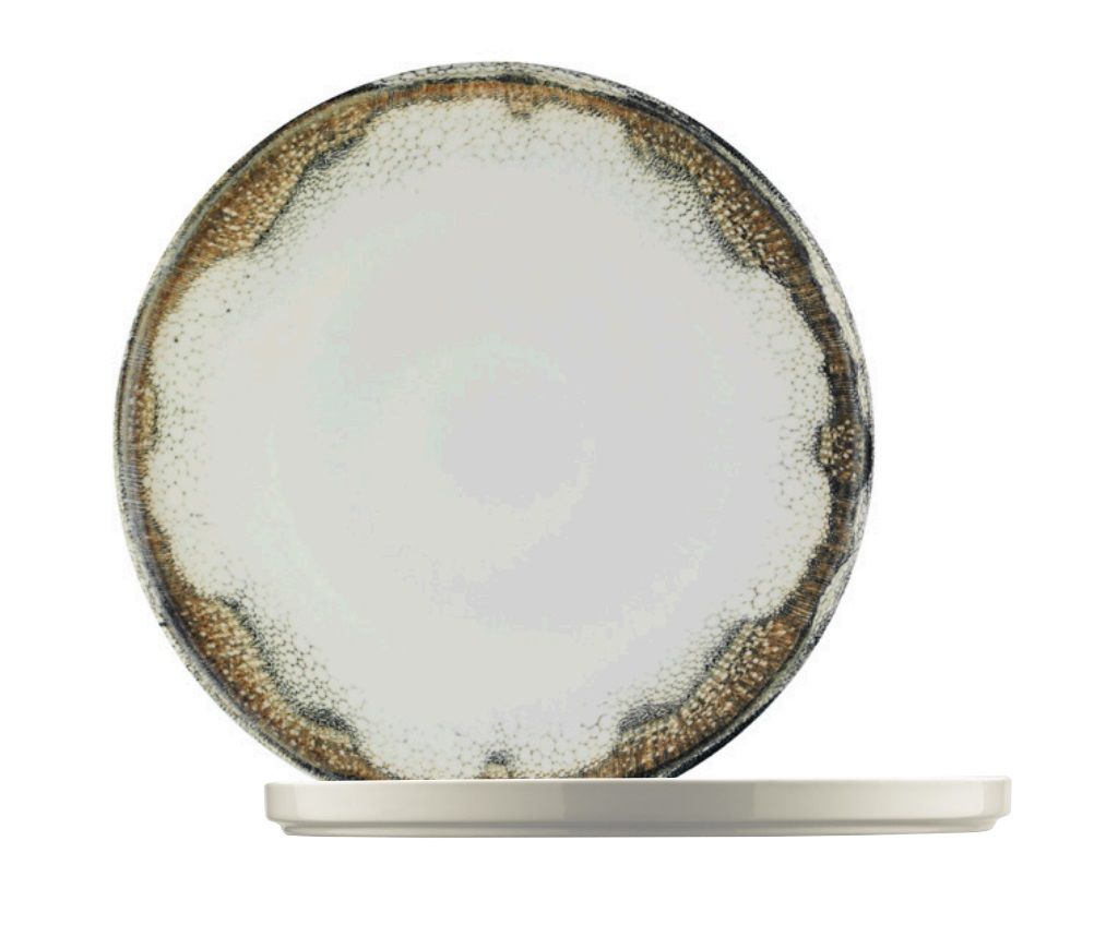 Kütahya Porselen Eye Focus Düz Tabak 28 cm