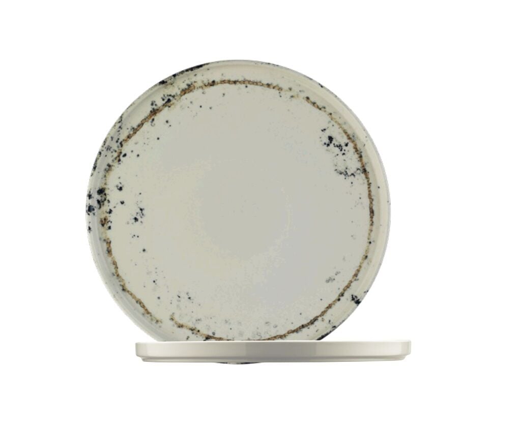 Kütahya Porcelain Eye Focus Flat Plate