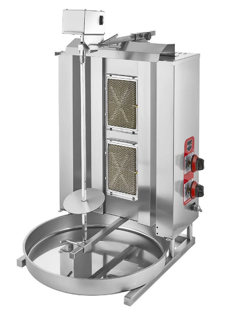 Remta Döner Ocağı 2 Radyanlı Üstten Motorlu Gazlı - D04(M)