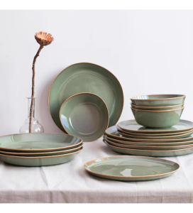 Bonna Sage Hygge Düz Tabak 22 cm
