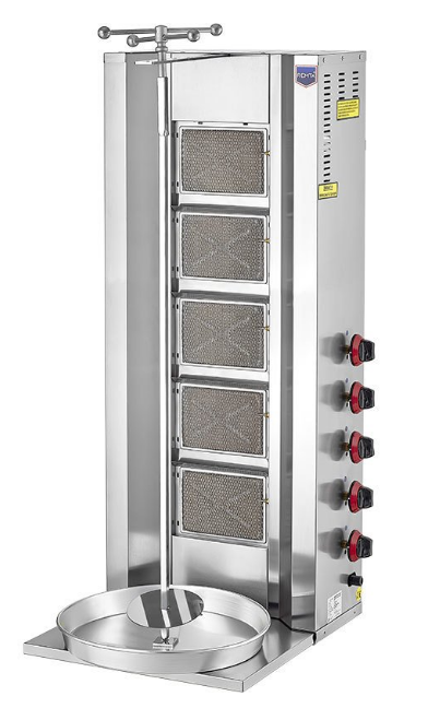 Remta Döner Ocağı 5 Radyanlı Gazlı - D10