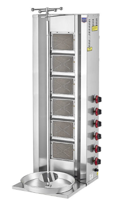 Remta Döner Ocağı 6 Radyanlı Gazlı - D12