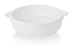 Güral Porselen Yuvarlak Kulplu Fırın Kabı 25 cm