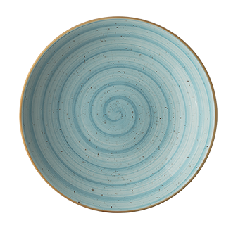 Bonna Aura Aqua Bloom Çukur Tabak 23 cm