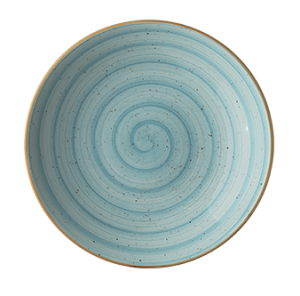 Bonna Aura Aqua Bloom Çukur Tabak 25 cm