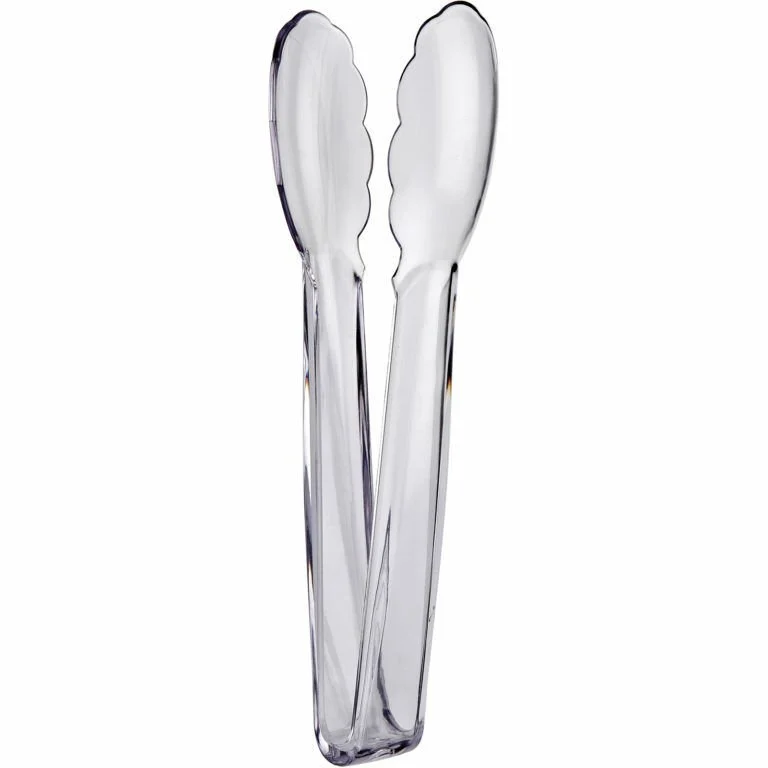 Biradlı Servis Maşası 23 cm Şeffaf