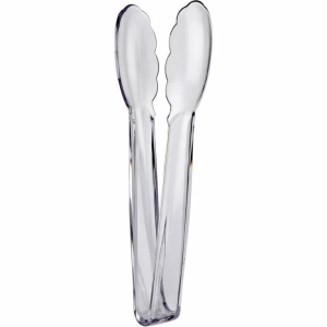 Biradlı Servis Maşası 23 cm Şeffaf