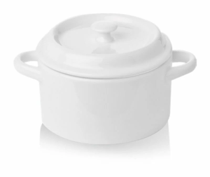 Güral Porselen Kapaklı Fırın Kabı 12 cm