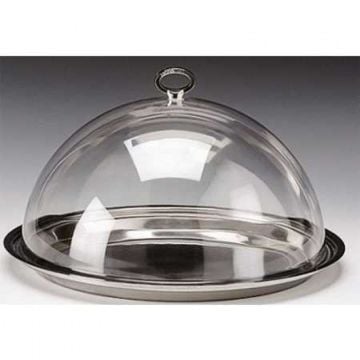 Alkan Polycarbonat Kapaklı Fanus 35 cm