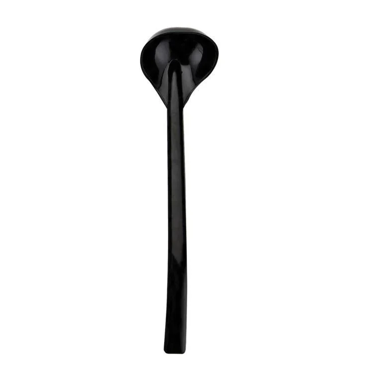 Biradlı Sos Kepçe 25 cm Siyah