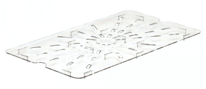 Cambro Yarı Saydam Gastronom Küvet Kapakları 1/6 Dip Süzgeç