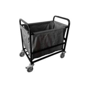 Ekiphan Yatık Kirli Çamaşır Arabası Boyalı - 55x85x90