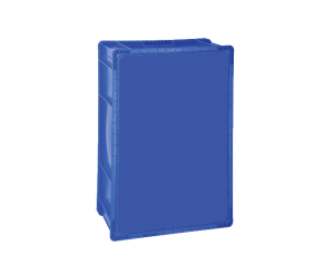 Hipash Sides and Bottom Closed Case Gray 40x60 cm. HP-1704