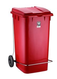 Bora Mono Tone Pedallı Çöp Kovası 240 Lt