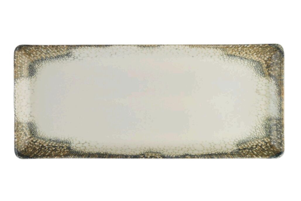 Kütahya Porselen Eye Focus Düz Tabak 35x15 cm