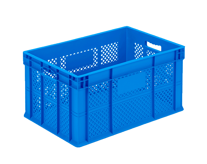 Hipaş Case with Holes on the Sides Blue 40x60 H:30 cm. HP-3002