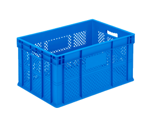 Hipaş Case with Holes on the Sides Blue 40x60 H:30 cm. HP-3002