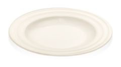 Güral Porselen Lizbon Krem Çukur Tabak 23 cm
