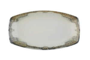 Kütahya Porselen Eye Focus Kayık Tabak 33 cm