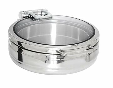 Kapp Carina Line Yuvarlak Cam Kapaklı Chafing Dish