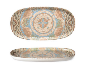 Rinart Porselen Celest Toledo Oval Tabak Düz 35x18 cm