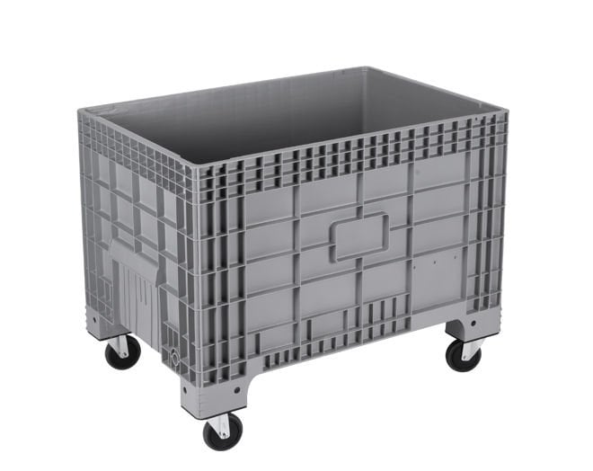 Hipaş Plastik Çamaşır Arabası 270 LT Gri K-400-T