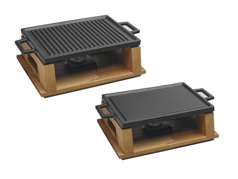 Lava Rectangular Hot Plate Presentation Set 25x38x11,6 cm