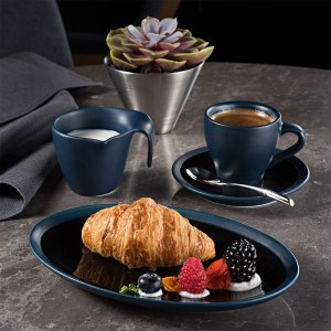 Jumbo Porselen Avantgarde Dubble Espresso Fincanı Tabağı 13 cm