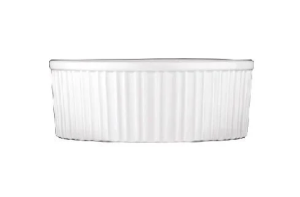 Kütahya Porselen Açık Büfe Sufle&Kek&Turta Kabı 20 cm