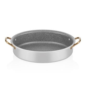 Altınbaşak Alu Granit Oval Tencere