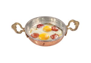 Bakır Yumurta Sahanı Ø 18 cm