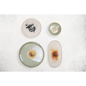 Bonna Sage Hygge Oval Plate 30 cm