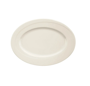 Kütahya Porselen Bone Horeca Line Kayık Tabak 24 cm