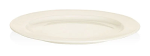 Güral Porselen Delta Krem Kayık Tabak 34x24 cm