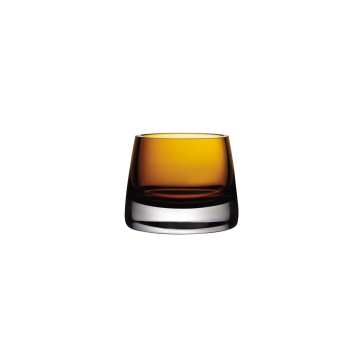حامل شموع Paşabahçe Nude Joy Votive متوسط الحجم من العنبر - 28415